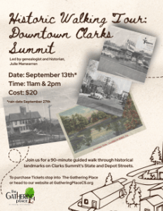 Historic Walking Tour: Downtown Clarks Summit with Julie Manwarren