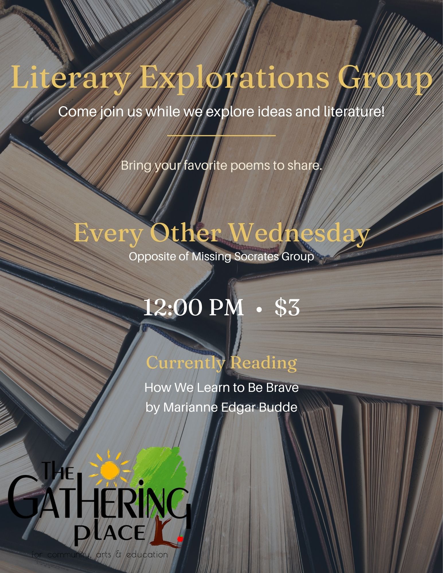 Literary Explorations Group Flyer